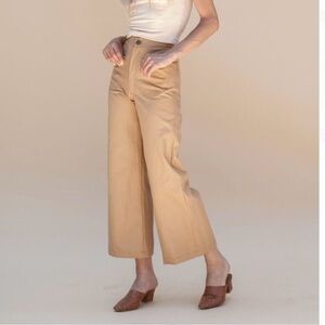 Lykke Wullf Sandi Pant in tan canvas